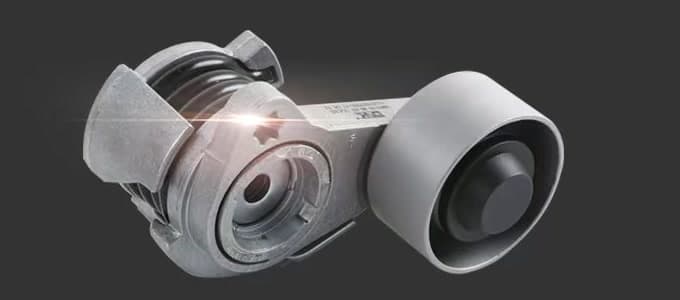 DNK automatic belt tensioner assembly
